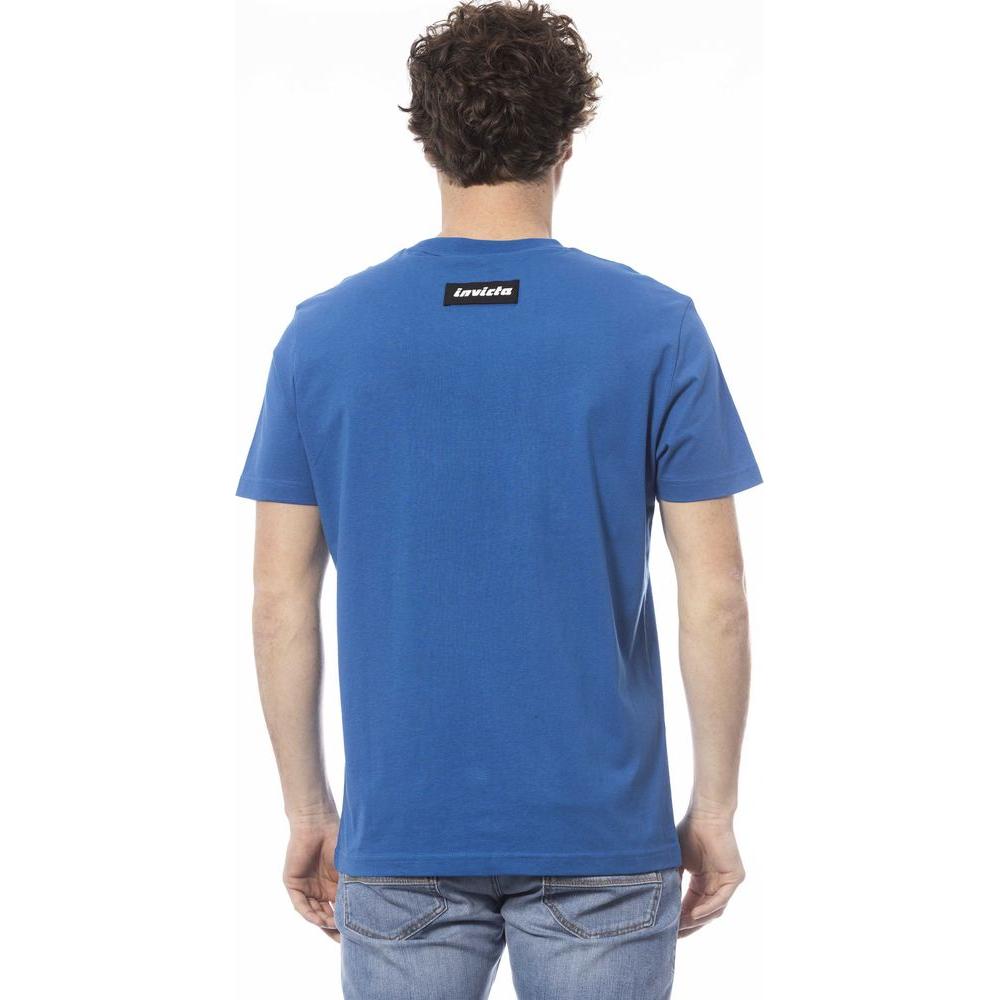 Invicta Blue Cotton Men T-Shirt Invicta