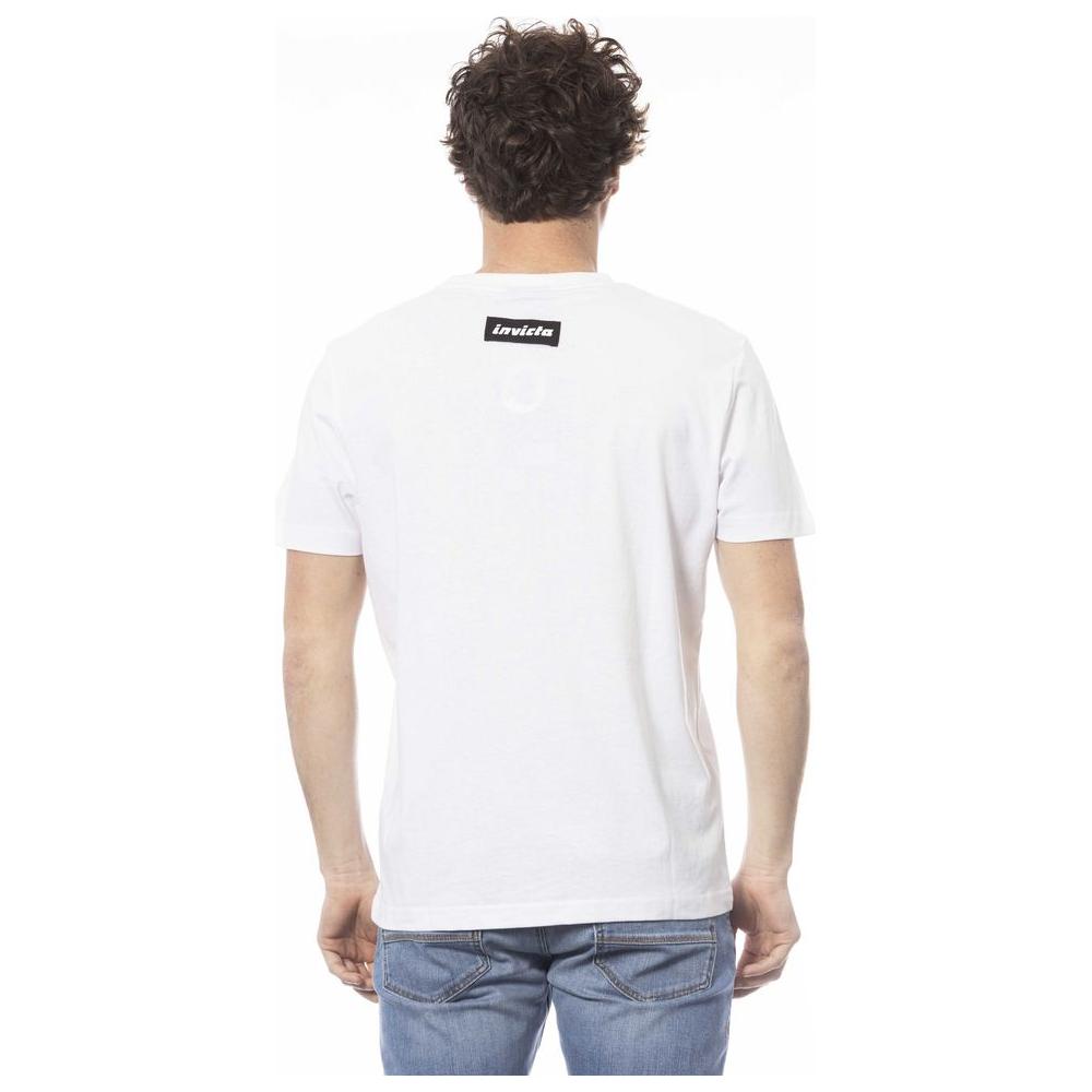 Invicta "White Cotton Men T-Shirt"