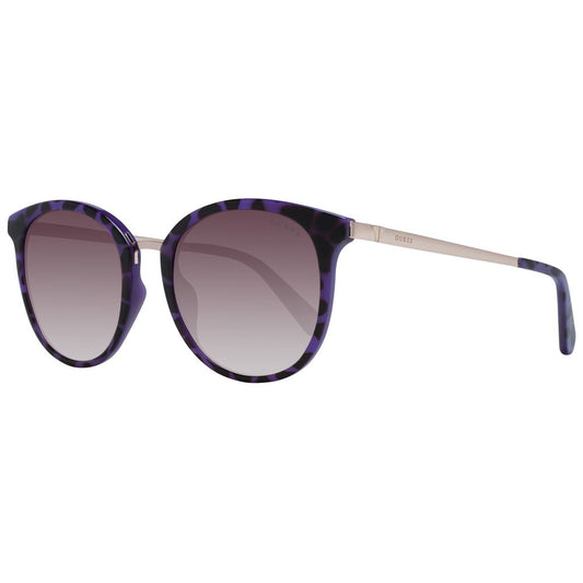 Guess Purple Unisex Sunglasses Guess