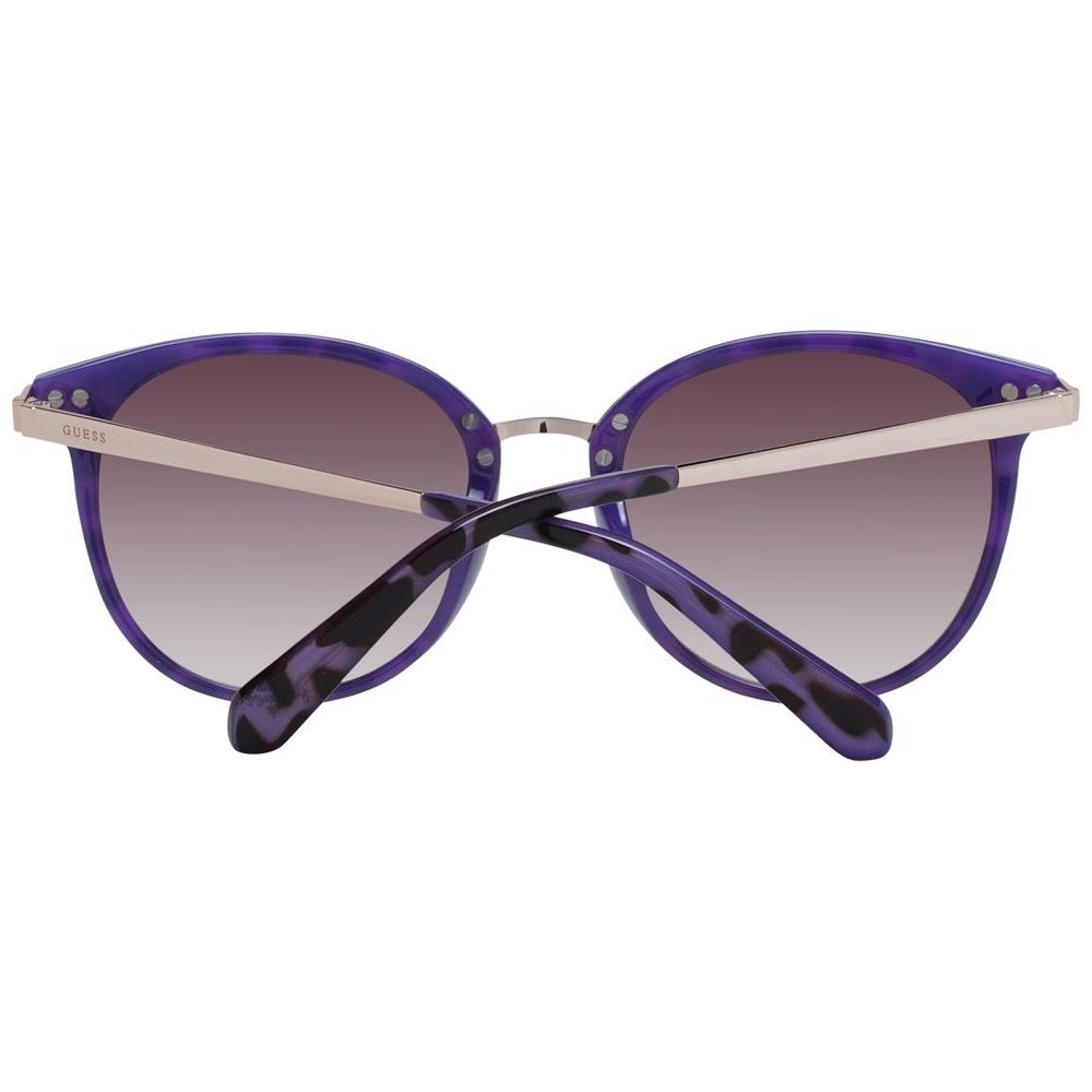 Guess Purple Unisex Sunglasses Guess