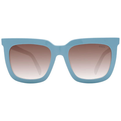 Emilio Pucci Blue Plastic Sunglasses