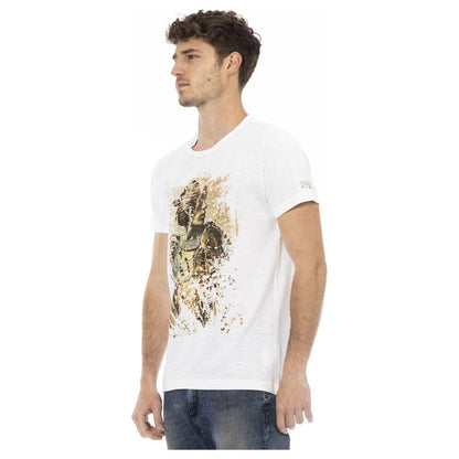 Trussardi Action White Cotton Men's T-Shirt
