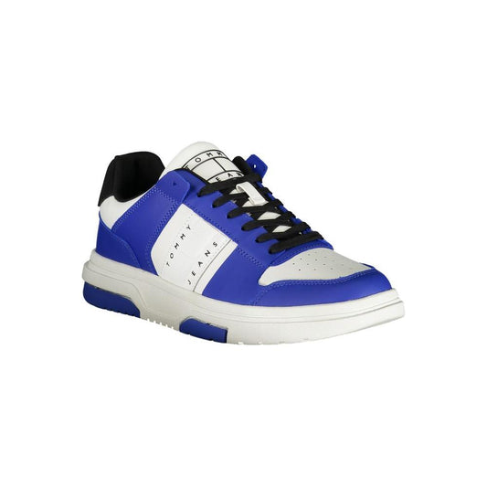 Tommy Hilfiger Blue Polyethylene Men Sneaker Tommy Hilfiger