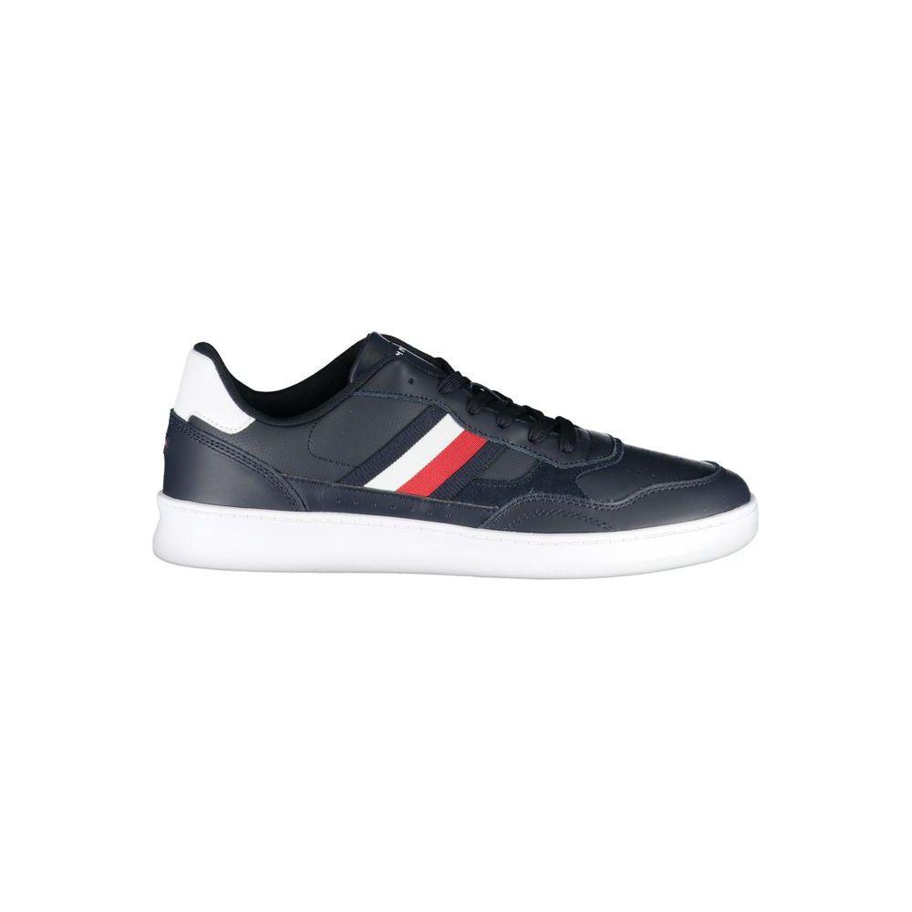 Tommy Hilfiger Blue Polyethylene Men Sneaker Tommy Hilfiger