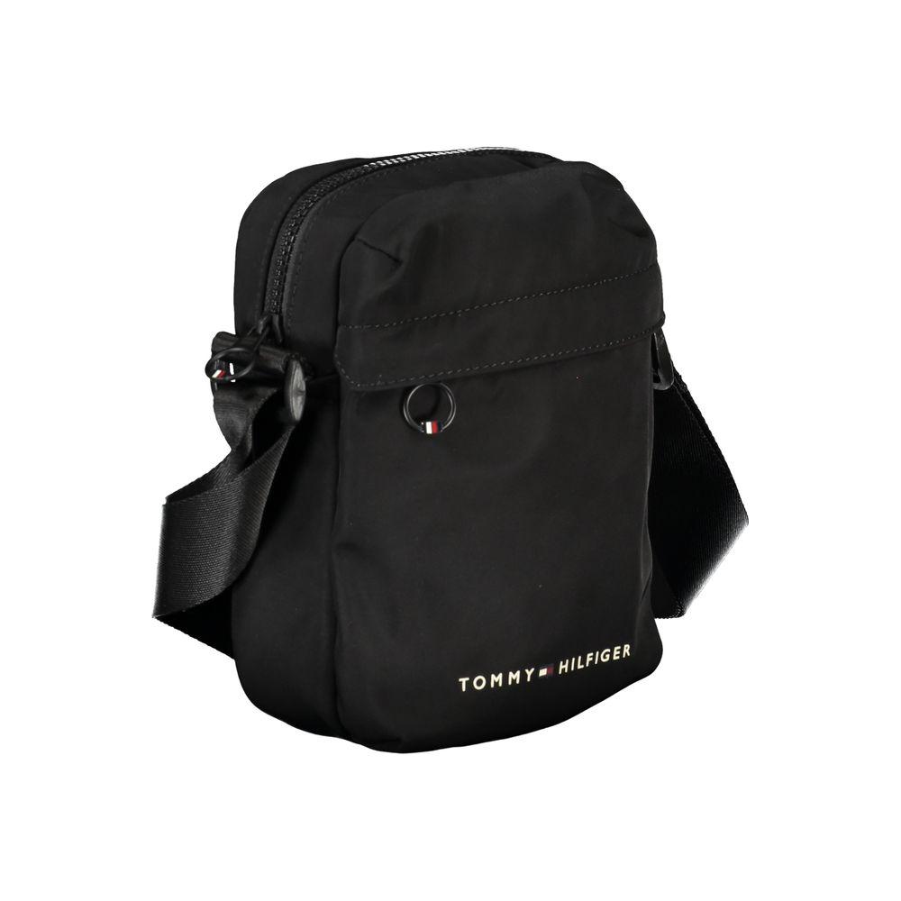 Tommy Hilfiger Black Polyester Men Shoulder Bag Tommy Hilfiger