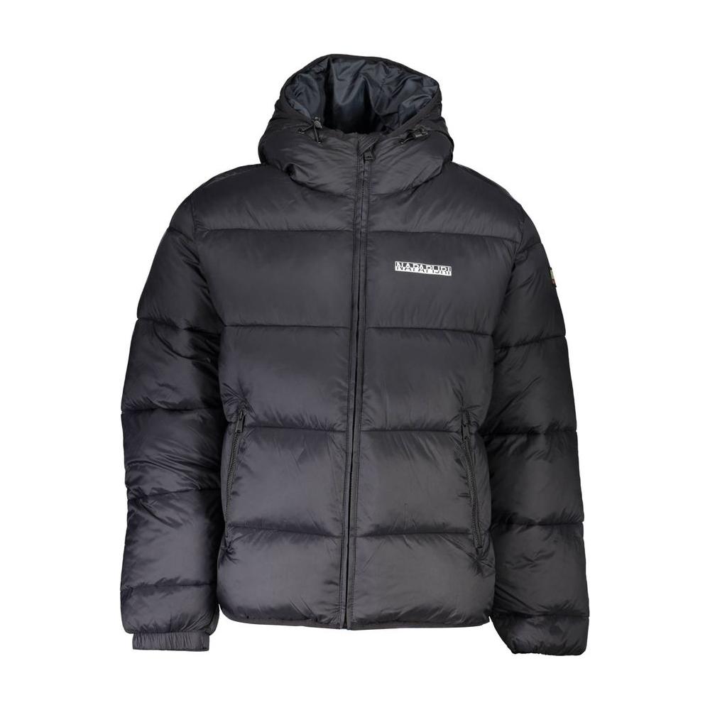 Napapijri Black Polyamide Men Jacket Napapijri