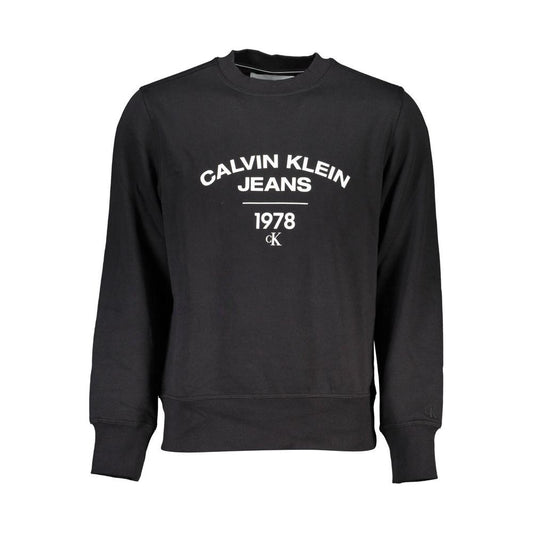 Calvin Klein Sleek Long Sleeve Fleece Crew Neck Sweatshirt Calvin Klein