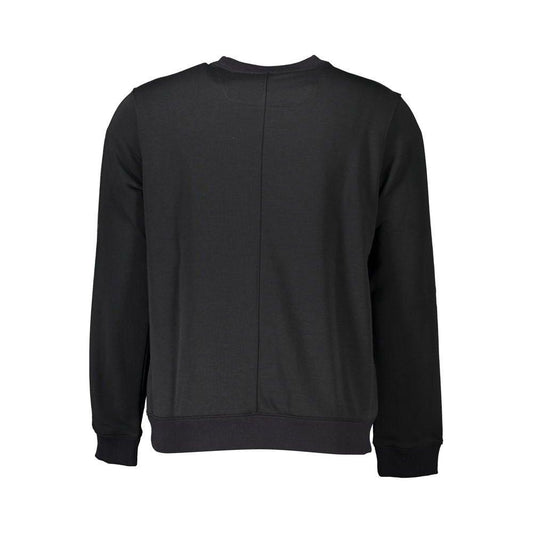 Calvin Klein Sleek Black Crew Neck Sweater Calvin Klein