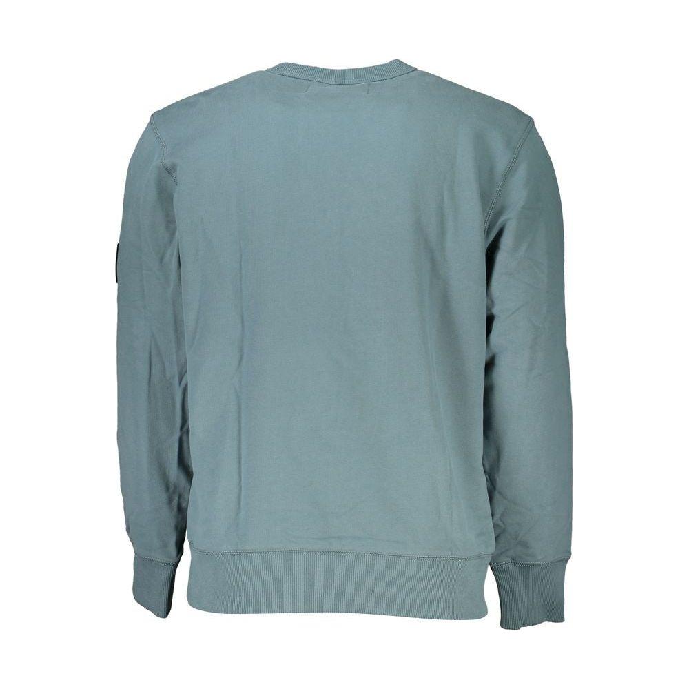 Calvin Klein Eco-Conscious Green Crew Neck Sweatshirt Calvin Klein