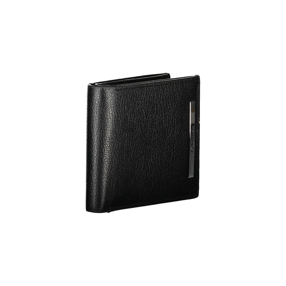 Calvin Klein Elegant Black Leather Wallet with RFID Block Calvin Klein