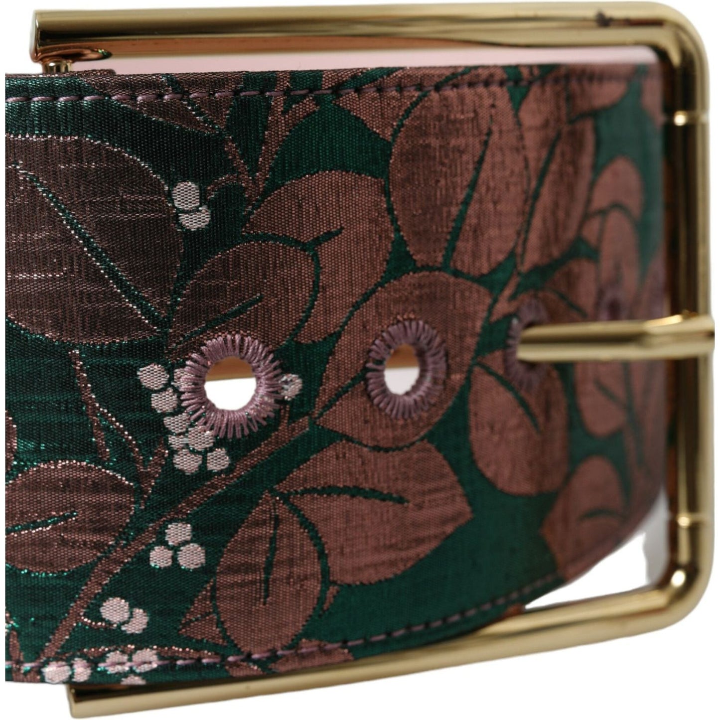 Dolce & Gabbana Multicolor High-Waist Statement Belt Dolce & Gabbana