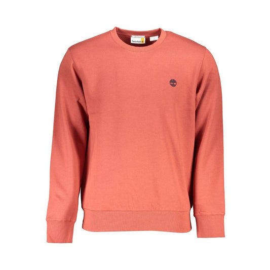 Timberland Chic Pink Fleece Crew Neck Sweatshirt Timberland