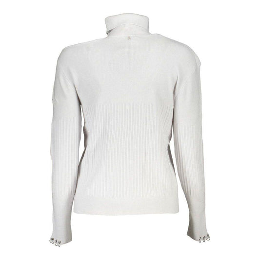 Patrizia Pepe Chic Turtleneck Sweater with Contrast Details Patrizia Pepe