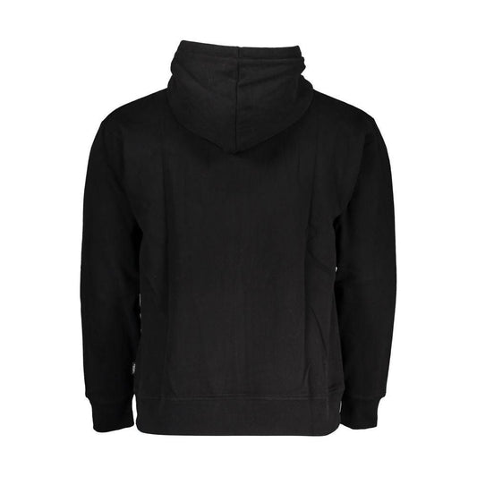 Vans Sleek Black Hooded Zip Sweatshirt Vans