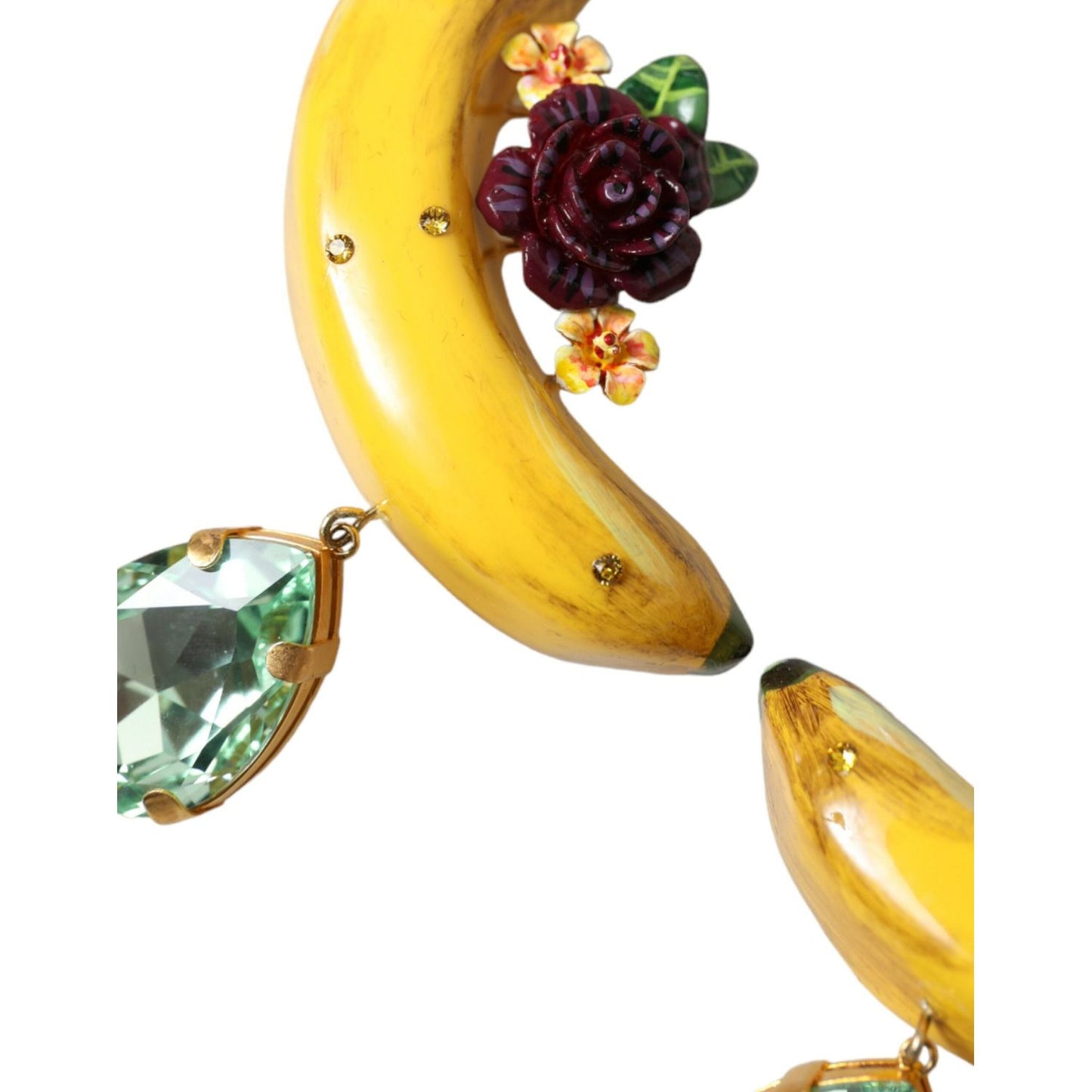 Dolce & Gabbana Chic Clip-on Banana Dangle Earrings Dolce & Gabbana