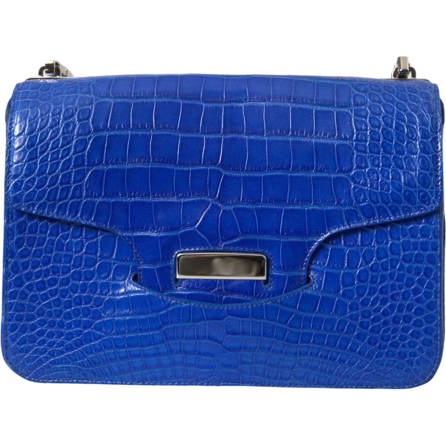 Balenciaga Chic Alligator Skin Chain Shoulder Bag Balenciaga