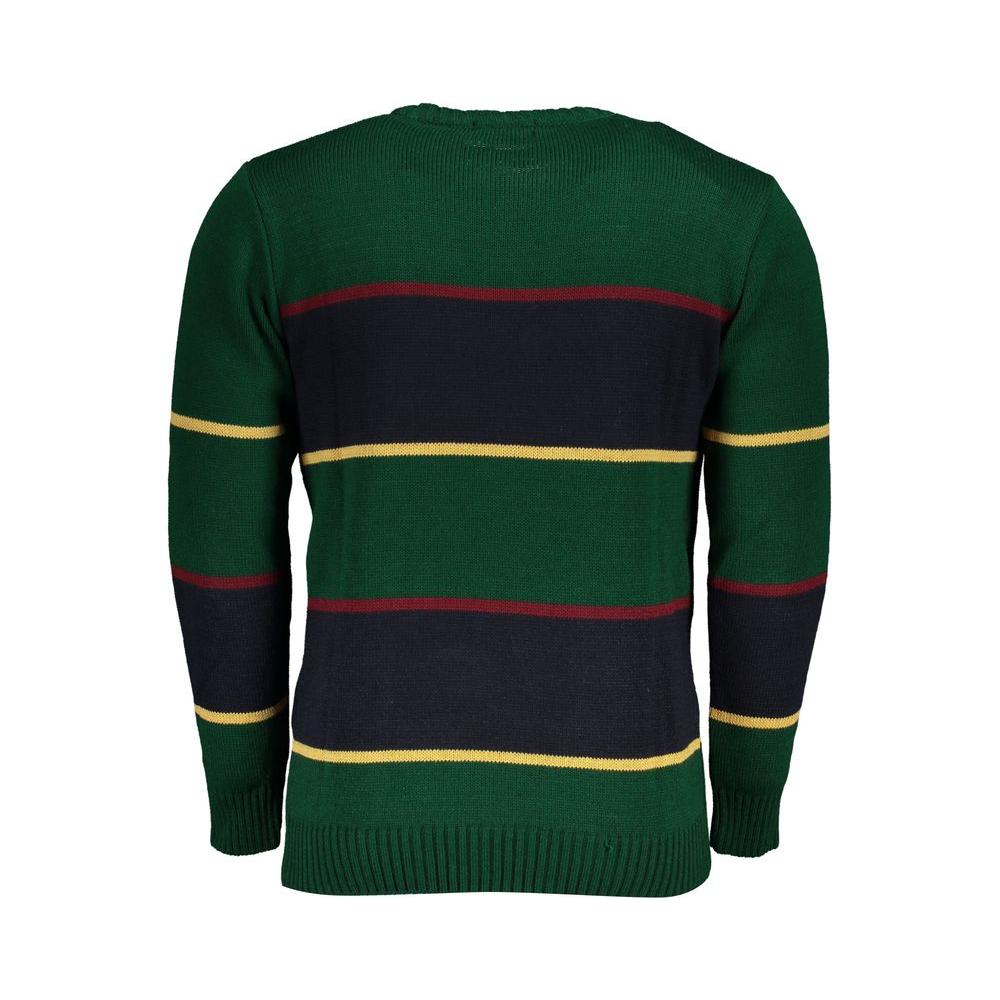 U.S. Grand Polo Green Fabric Sweater U.S. Grand Polo