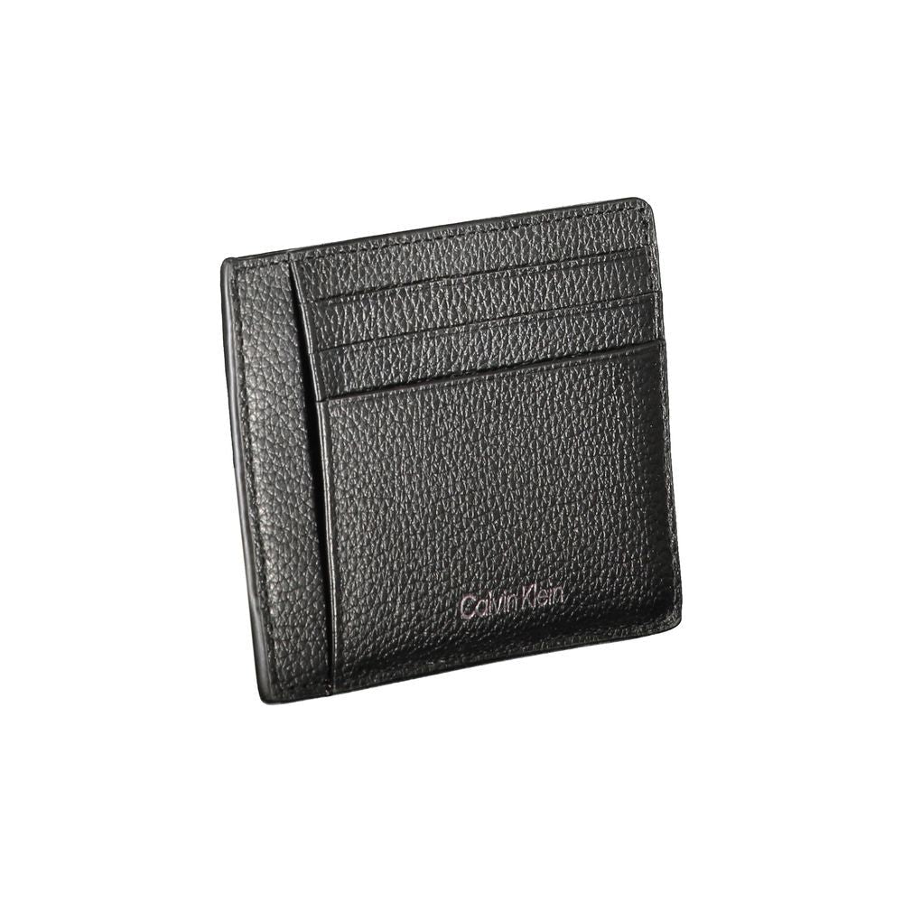 Calvin Klein Black Leather Wallet Calvin Klein