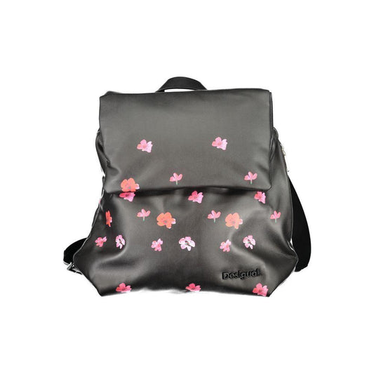 Desigual Black Polyethylene Backpack Desigual