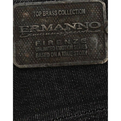 Ermanno Scervino Black Slim Jeans Denim Pants Skinny Leg Stretch