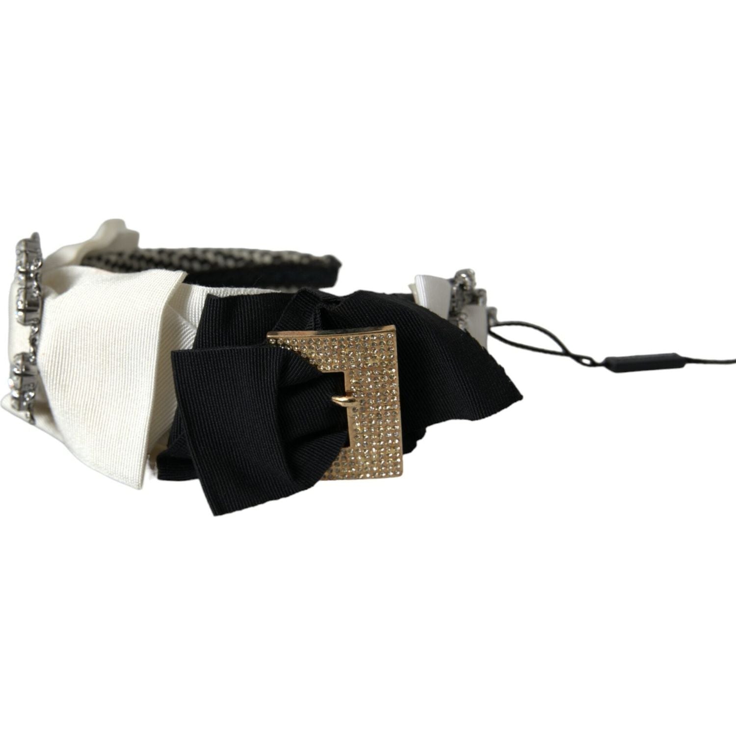 عصابة رأس نسائية مزينة بالكريستال متعدد الألوان من دولتشي آند غابانا