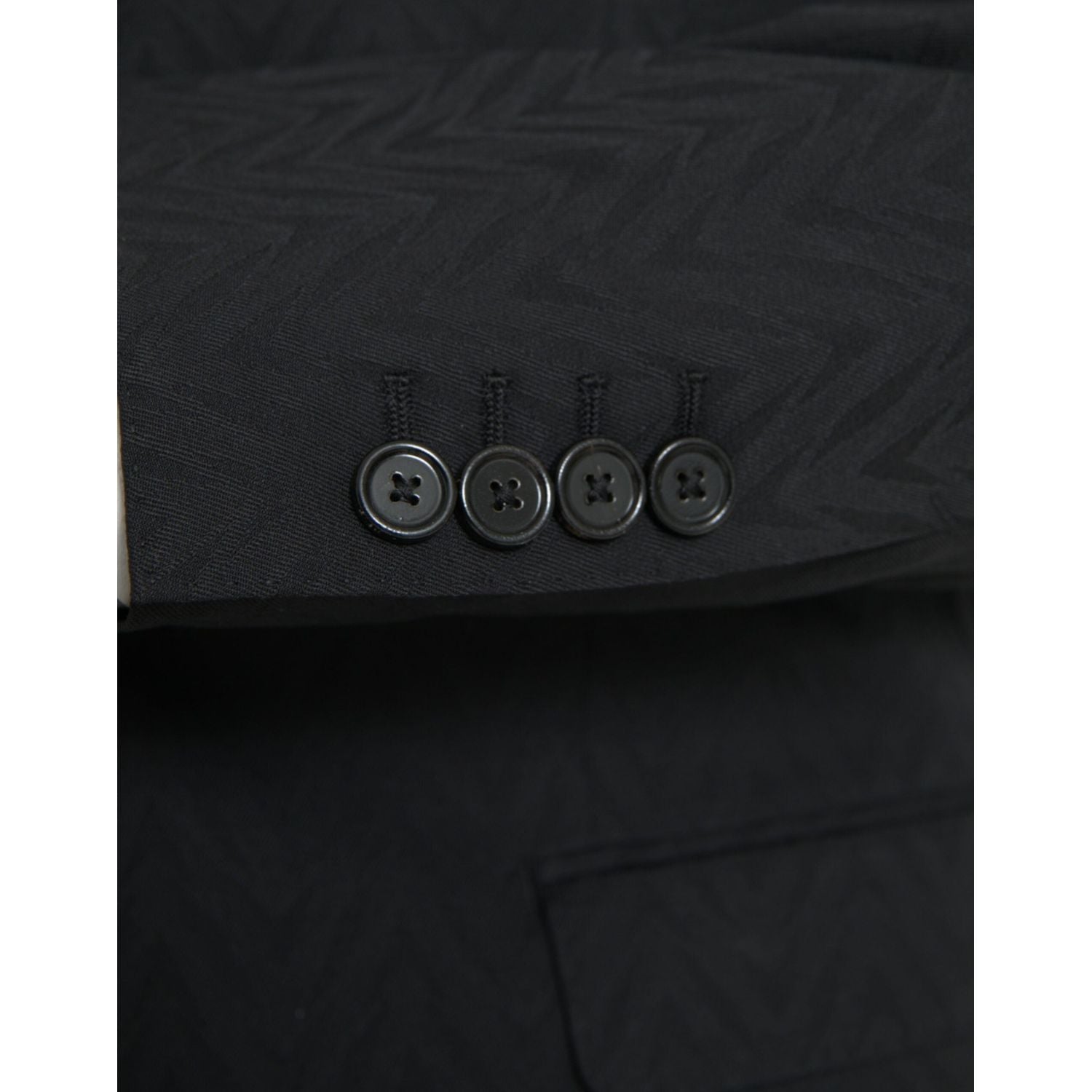 黑色 MARTINI 修身夹克外套