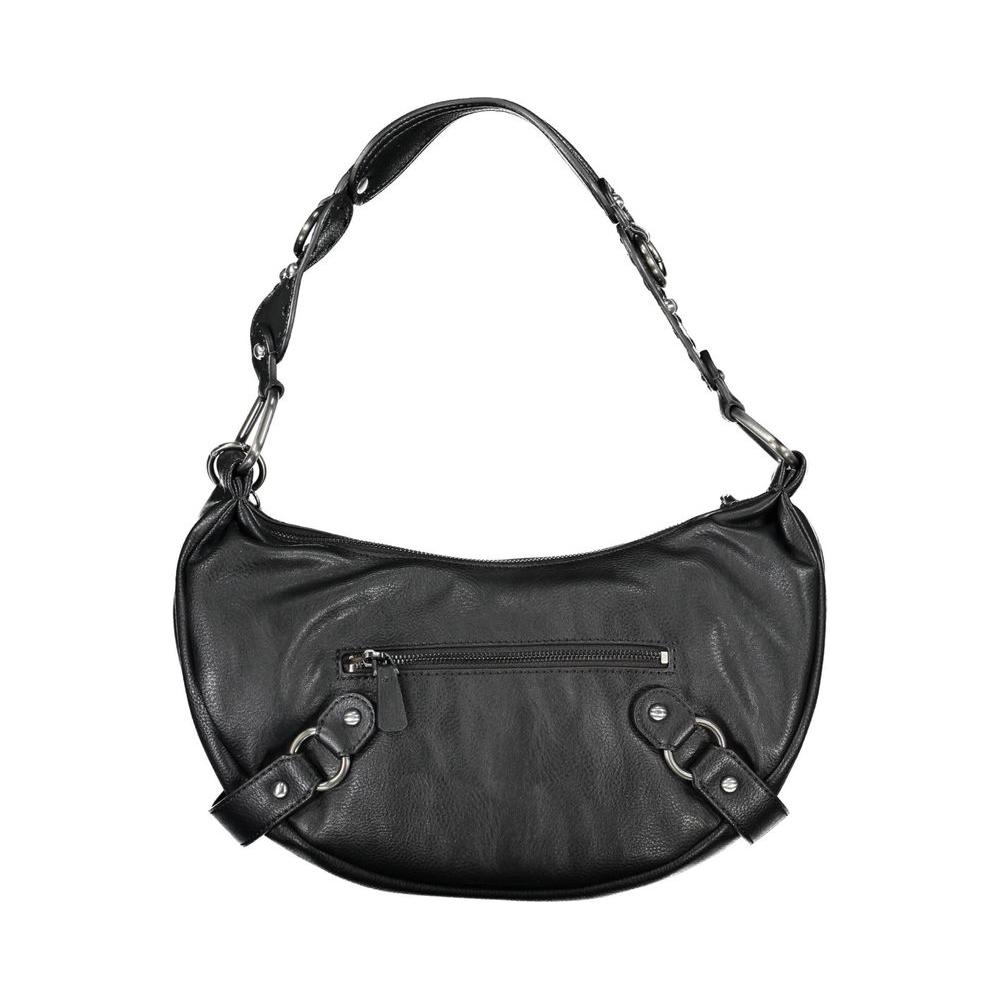 Guess Jeans Black Polyethylene Handbag Guess Jeans