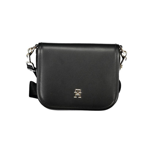 Tommy Hilfiger Black Polyethylene Handbag Tommy Hilfiger