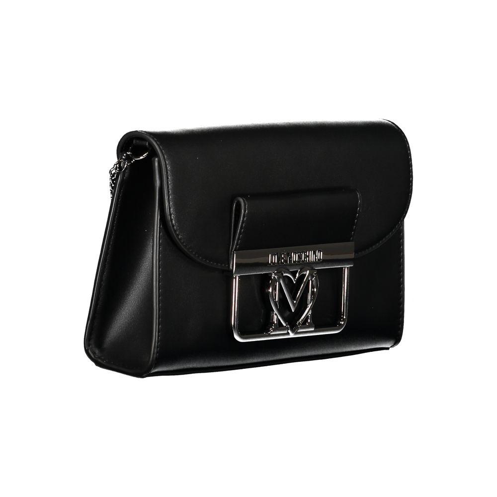 Love Moschino Black Polyethylene Handbag Love Moschino