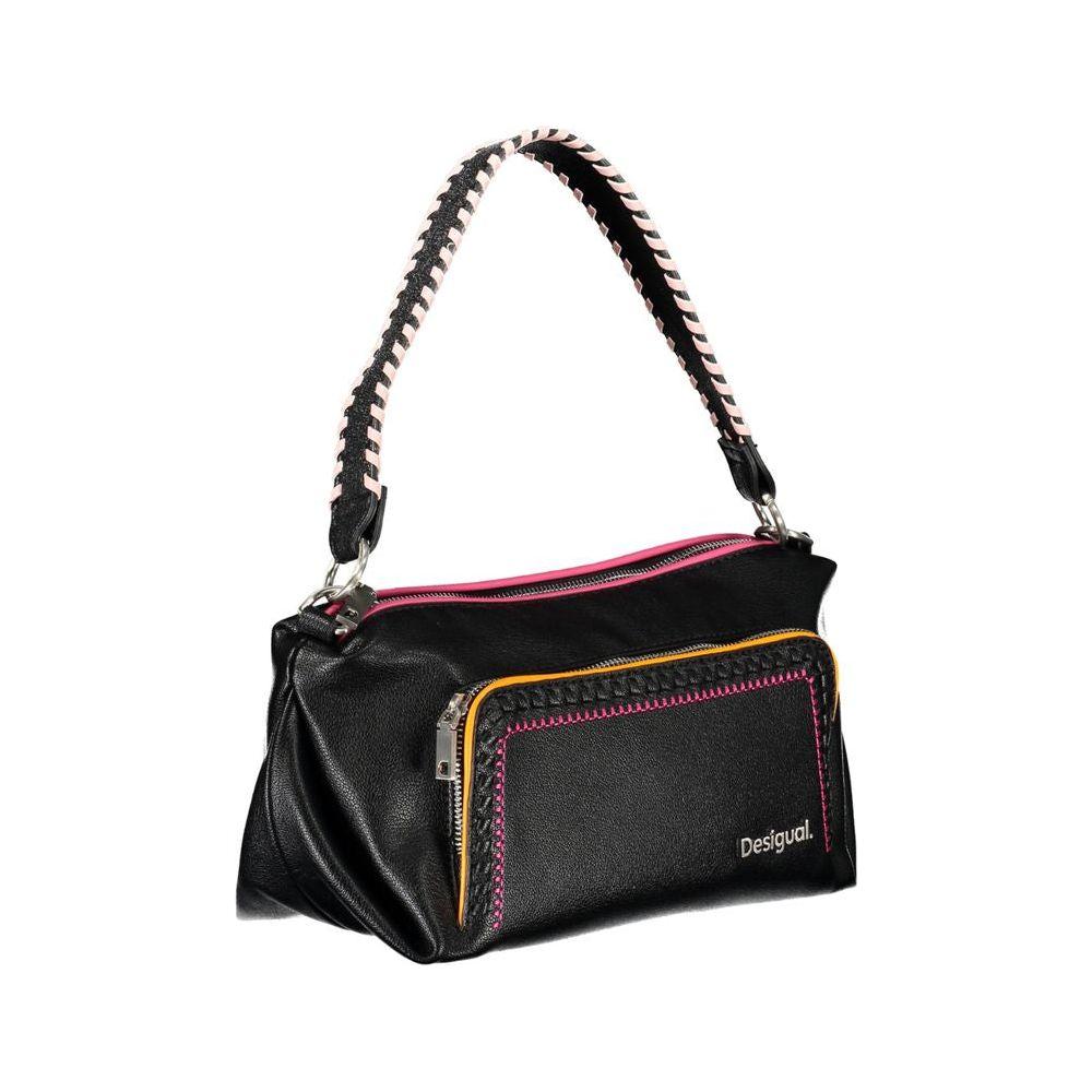 Desigual Black Polyethylene Handbag Desigual