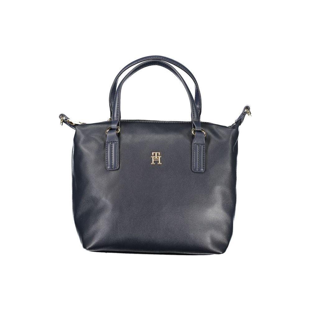 Tommy Hilfiger Blue Polyester Handbag Tommy Hilfiger