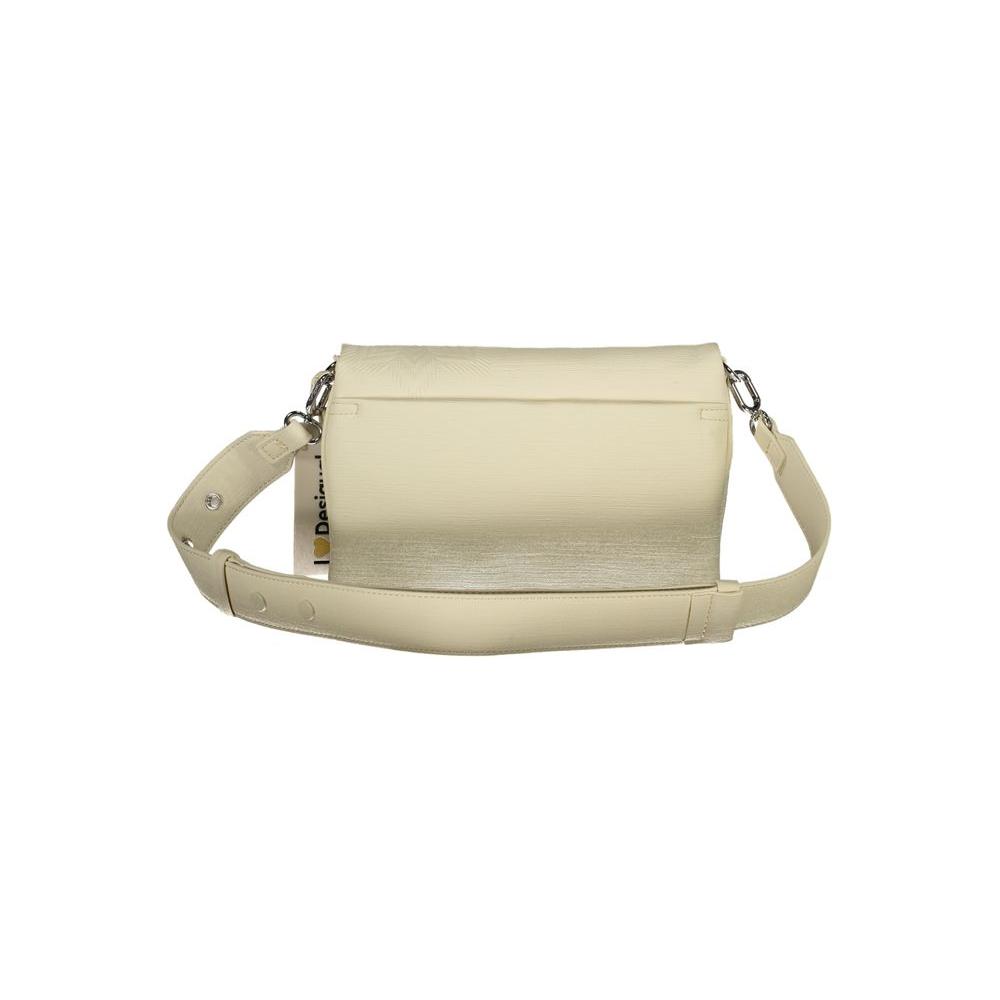 Desigual White Polyethylene Handbag Desigual