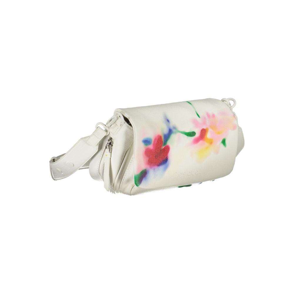 Desigual White Polyethylene Handbag Desigual