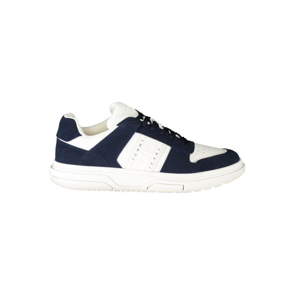 Tommy Hilfiger Blue Polyester Sneaker Tommy Hilfiger