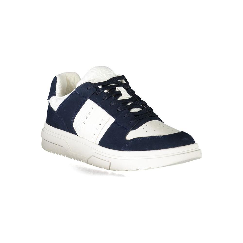 Tommy Hilfiger Blue Polyester Sneaker Tommy Hilfiger