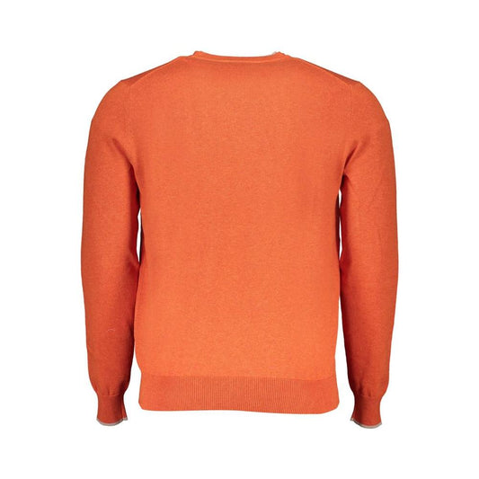 North Sails Orange Cotton Sweater North Sails