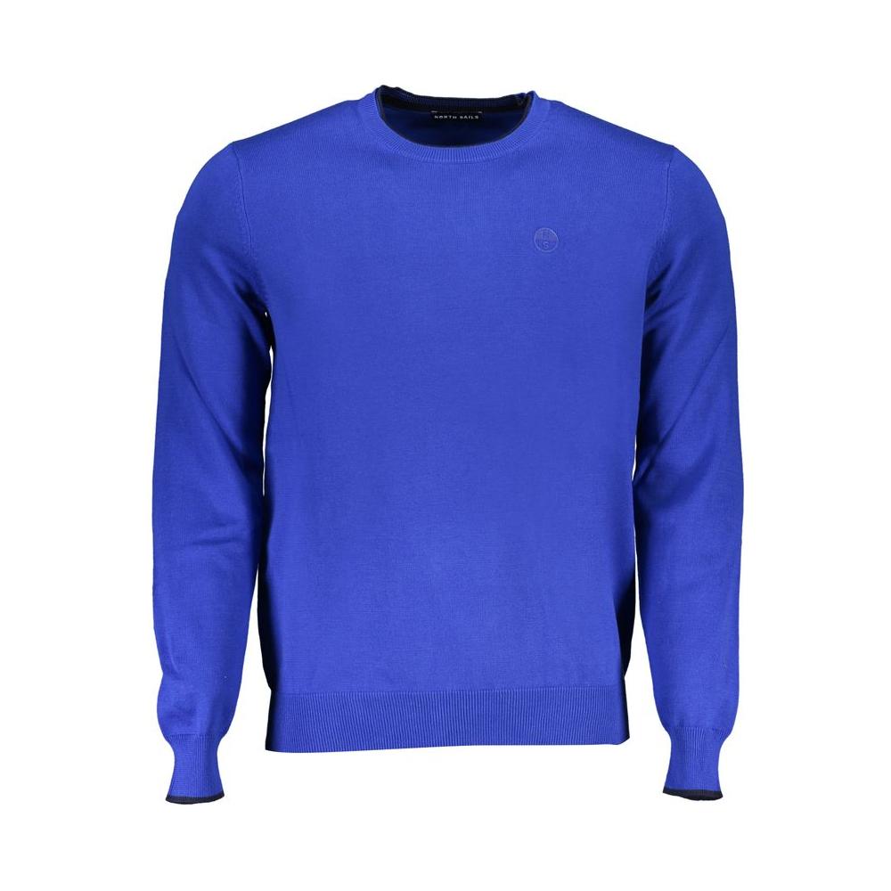 North Sails Blue Cotton Sweater North Sails