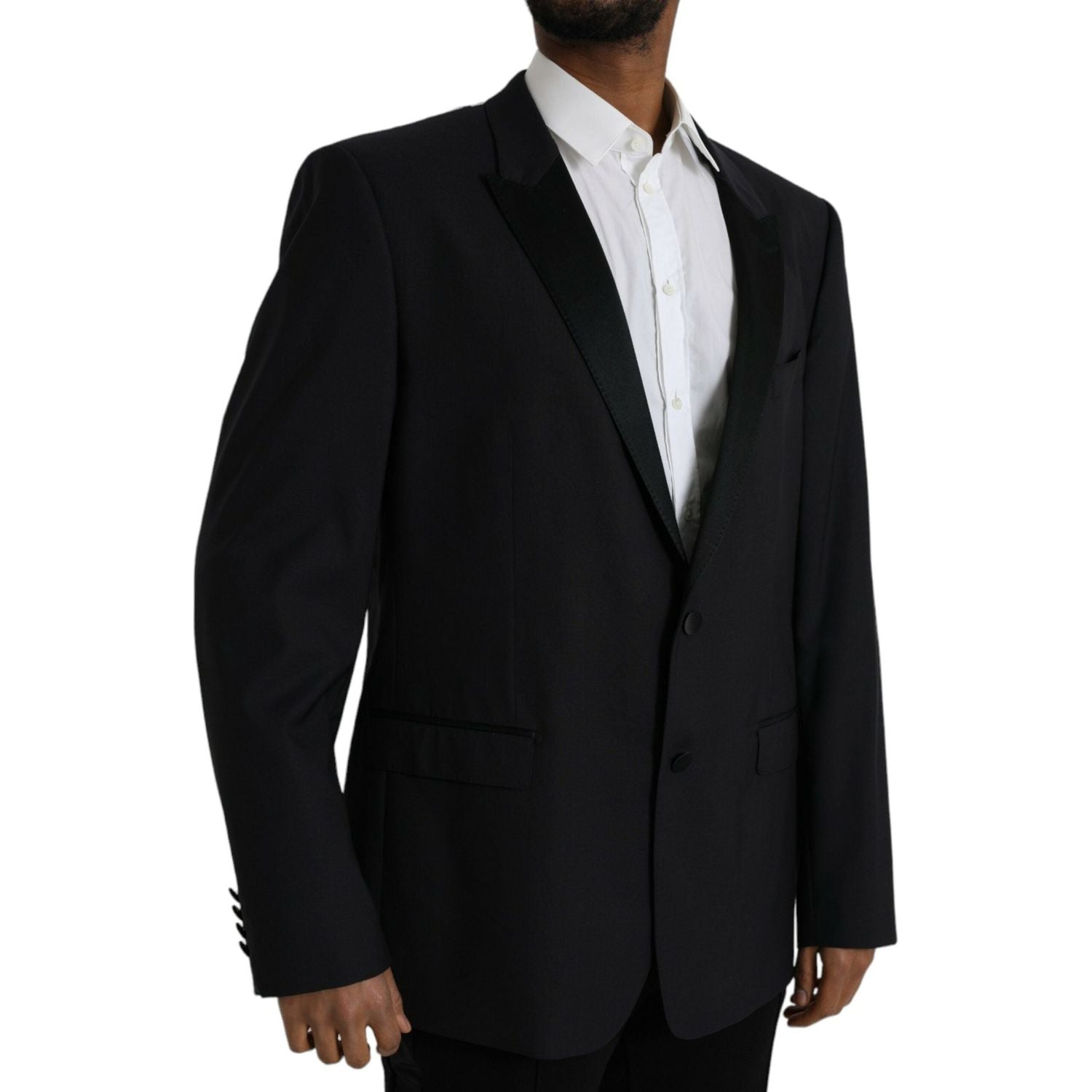 蓝色 MARTINI 单排扣大衣