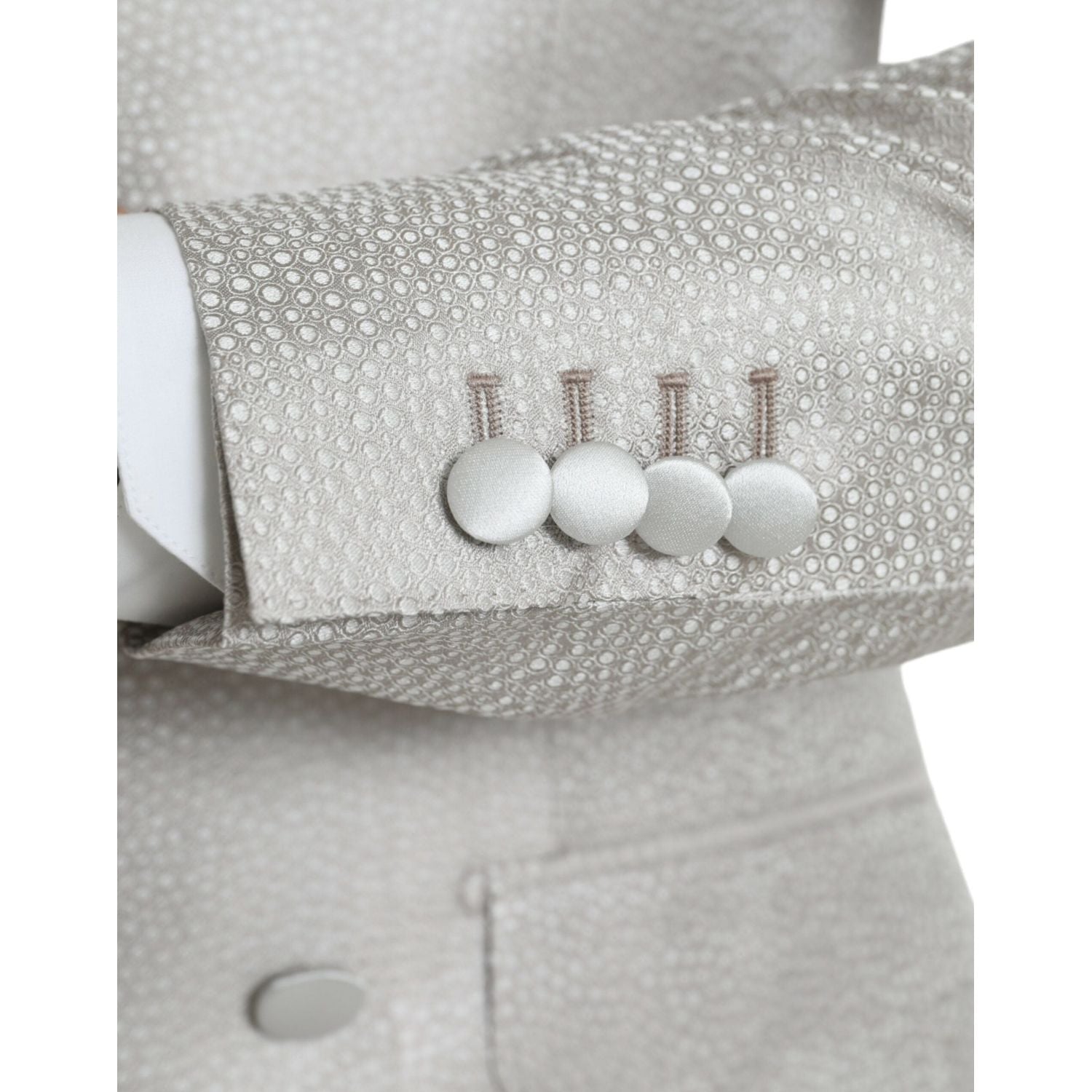 米白色 MARTINI 双排扣大衣