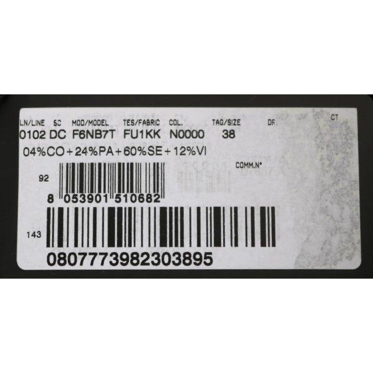 优雅黑色紧身长袖连衣裙