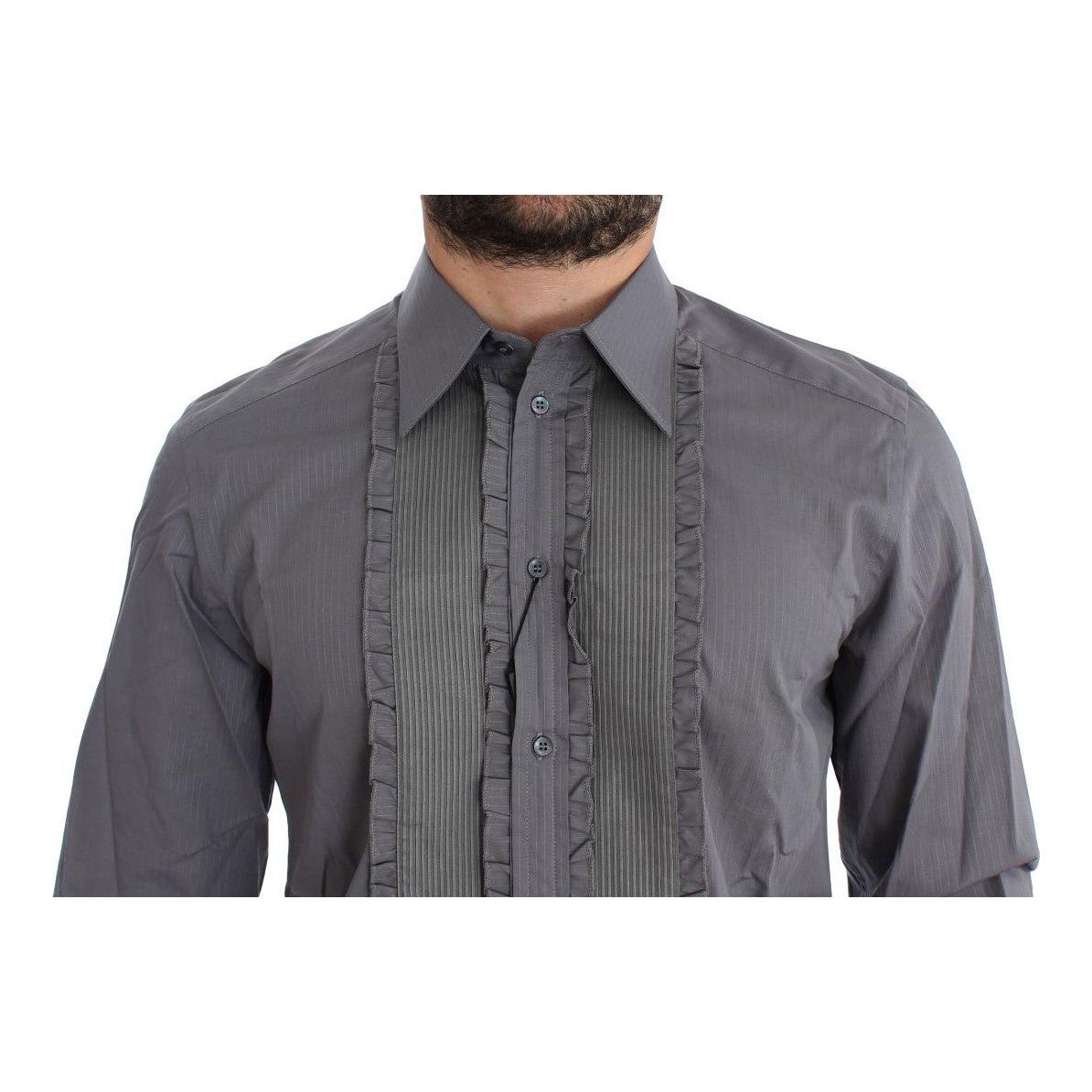 Dolce & Gabbana Elegant Slim Fit Cotton Dress Shirt Dolce & Gabbana