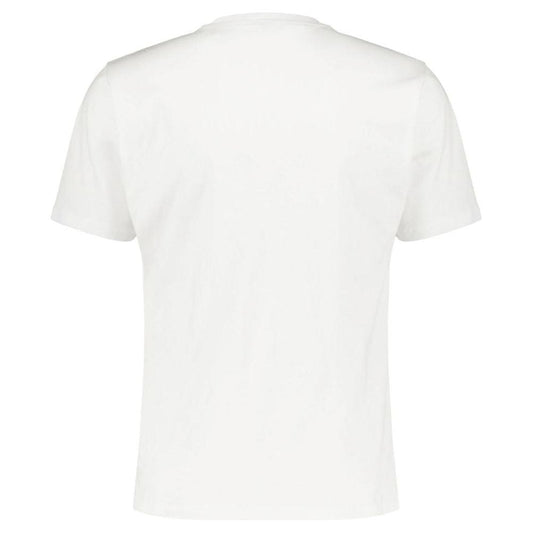 North Sails White Cotton Men T-Shirt North Sails