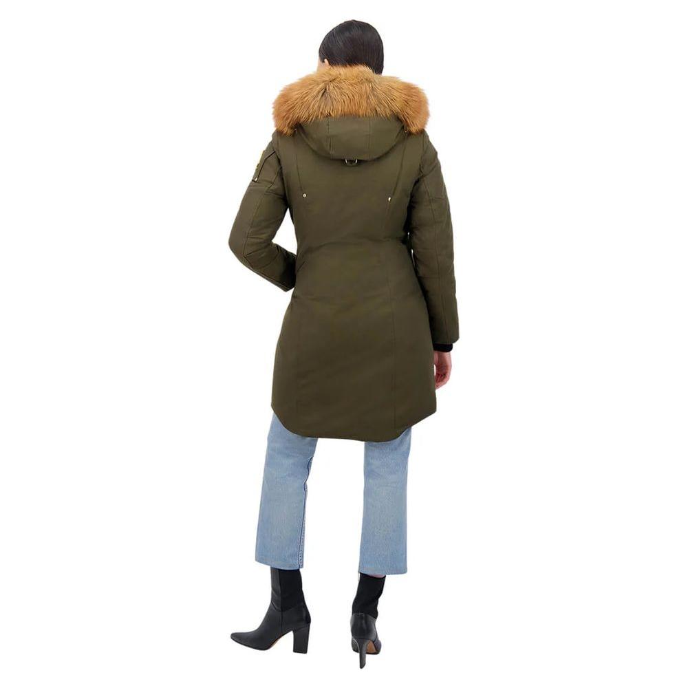 Moose Knuckles Army Cotton Women Parka Moose Knuckles