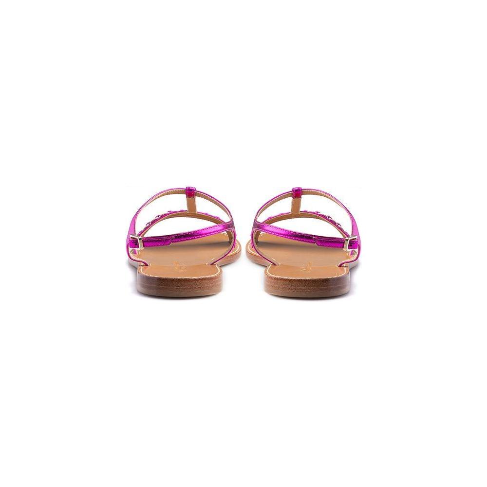 Salvatore Ferragamo Elegant Purple Summer Sandals Salvatore Ferragamo