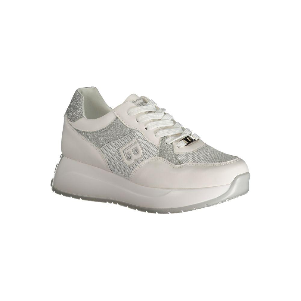 Laura Biagiotti White Polyester Sneaker Laura Biagiotti