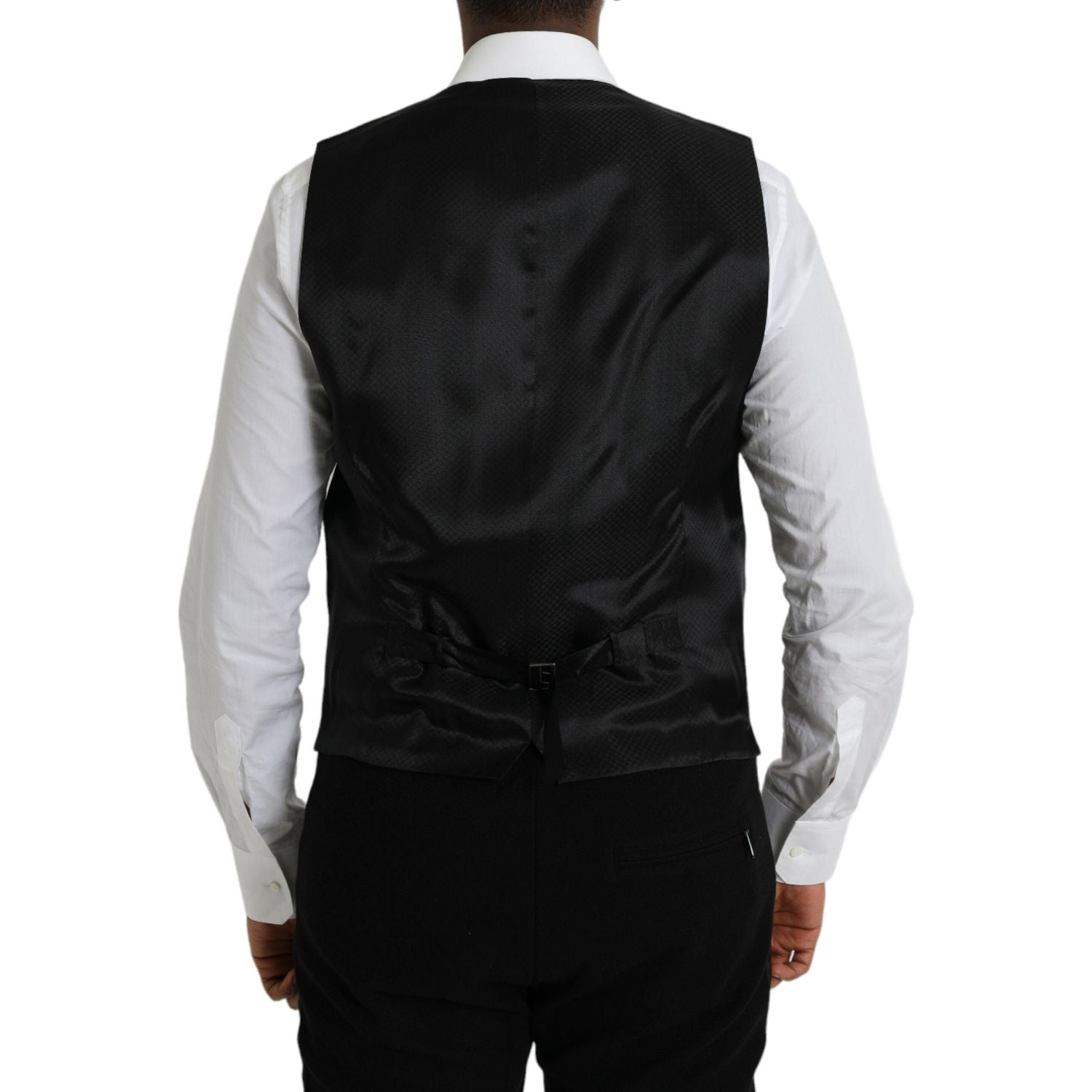 棕色羊毛背心连衣裙正式背心