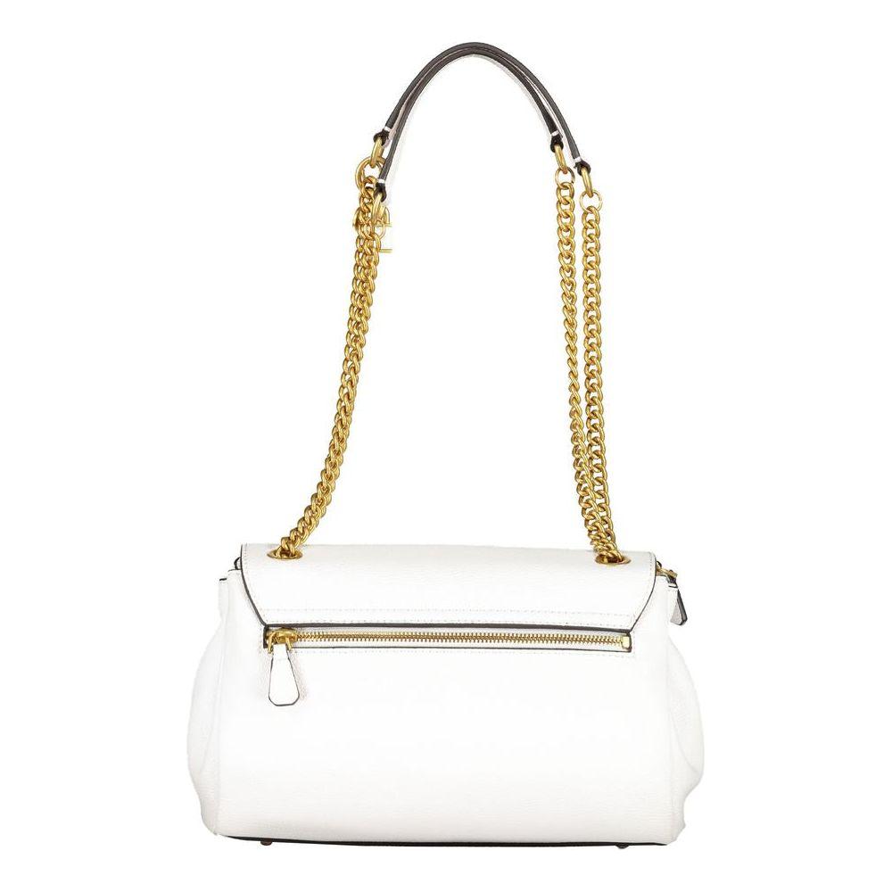 Guess Jeans White Polyethylene Handbag Guess Jeans