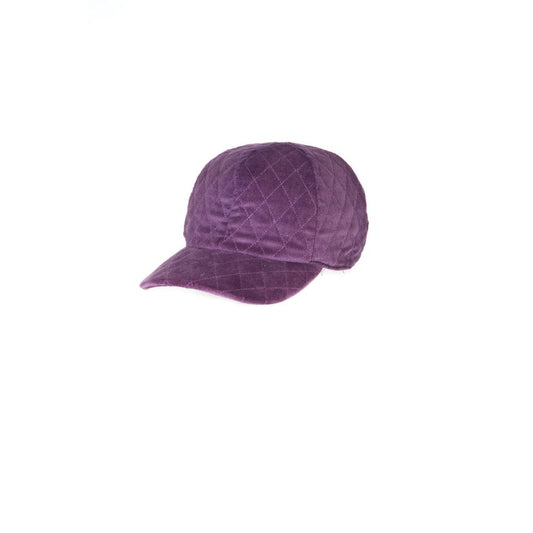 Denny Rose Purple Cotton Hat Denny Rose