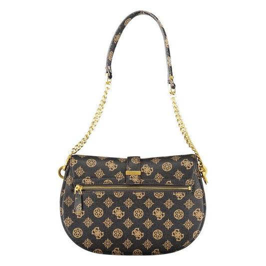 Guess Jeans Brown Polyethylene Handbag Guess Jeans