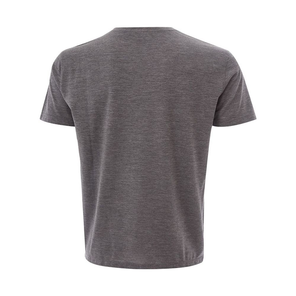 Lardini Elegant Gray Woolen Designer T-Shirt Lardini